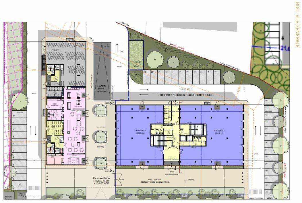 Bureau Balma 5593m² Vente bureau Balma Haute-Garonne OVBUR2529711 3